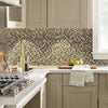 Shaw Tile Awesome Mix Cottonwood 5/8 Mosaic Wall Room Scene