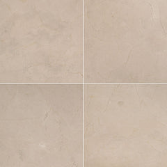 Marble Tile Collection Crema Marfil Select 12"x12" - Polished Swatch