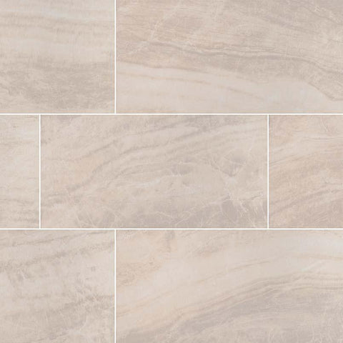 Praia Porcelain Tile Collection Crema - 2"x2" Mosaic