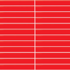 Daltile Color Wheel Mosaic Group 3 Straight Joint 1x6 Currant