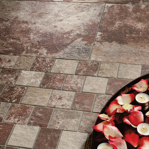 Paramount Tile Molo Audace Rosso D'amante  Modular Box Swatch