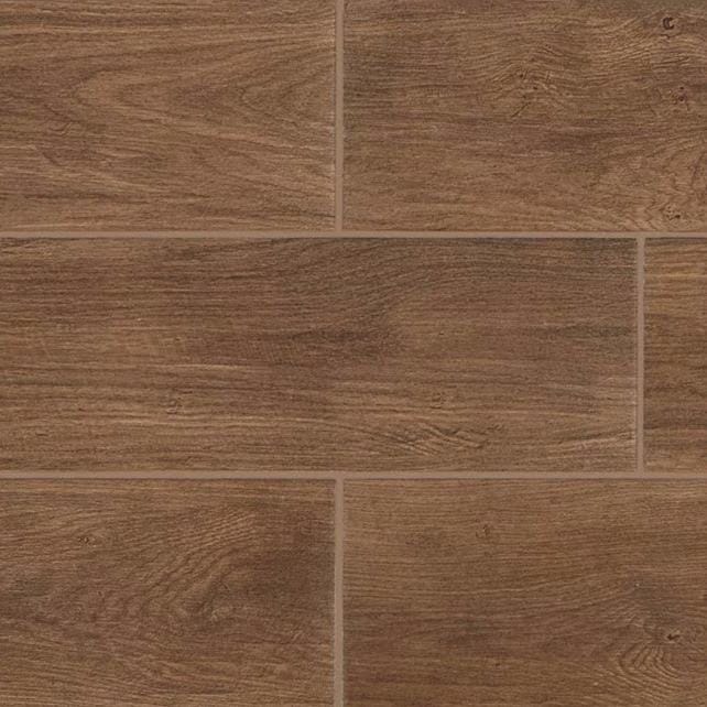 Daltile Willow Bend Dark Brown WB03 6