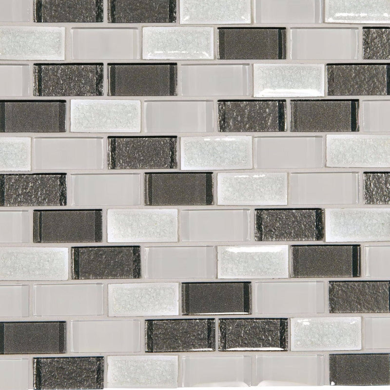 Daltile Crystal Shores Diamond Delta CS93 Brick Joint Mosaic 2