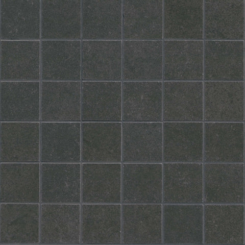 Dimensions Porcelain Tile Collection Graphite - 2"x2" Mosaic Swatch