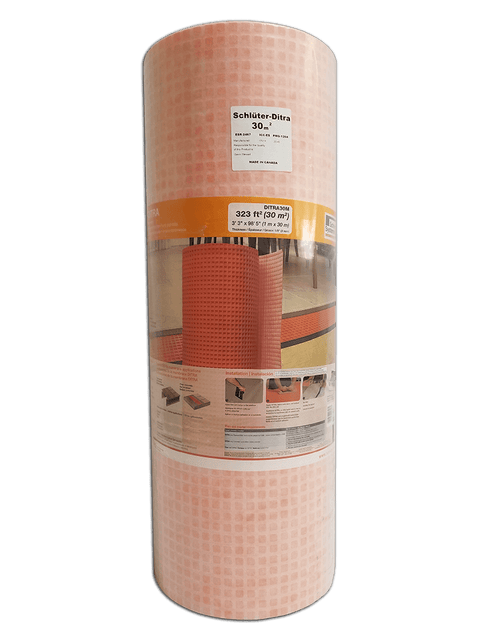 Schluter Ditra Uncoupling Membrane 323 Sf Roll - FloorLife