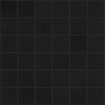 Shaw Tile Diva Black Mosaic Matte