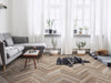 RigidCORE Herringbone LVT Dorset Room