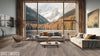 L.W. Mountain Coastal Driftwood Room Scene