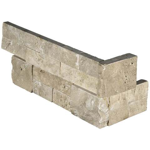 MSI Ledgestone Veneer - Durango Cream Corner - Split Face Swatch