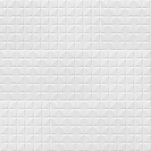 MSI Dymo Chex White - 12"x24" Swatch