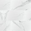 MSI Dymo Statuary Wavy White Tile 12x24 Swatch