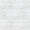 Dymo Ceramic Collection Wavy White Glossy - 12"X24" Room Scene