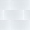 Dymo Ceramic Tile Collection Pattern White Glossy - 12"X24" Swatch