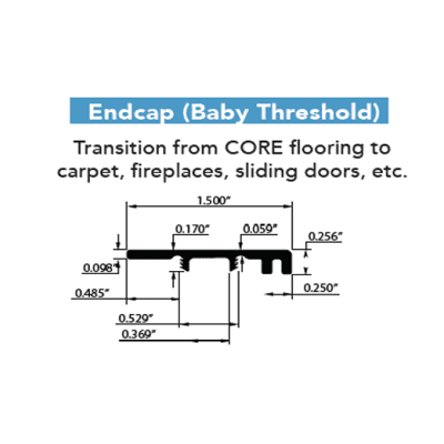Earthwerks Chassis Pro Plus Luxury Vinyl Trim Baby Threshold Earthwerks Earthwerks 