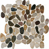 Daltile Decorative Accents River Pebble Straight Edge Earthy Blend