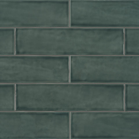 Tile Collection Teramoda 3x12 Tile Emerald Glossy