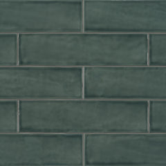 Tile Collection Teramoda 3x12 Tile Emerald Glossy