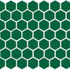 Daltile Color Wheel Mosaic Group 3 Hexagon 1.5 Emerald