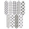 Daltile Stagecraft Picket 3x12 Ensemble Black Mix