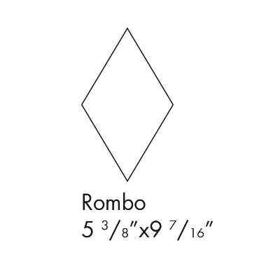 Paramount Tile Fuoritono Bianco Gloss Rhomboid