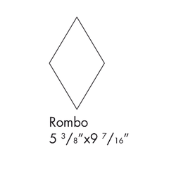 Paramount Tile Fuoritono Muschino Gloss Rhomboid