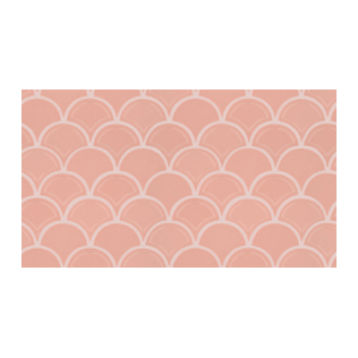 Shaw Tile Geoscapes First Lady Pink Fan