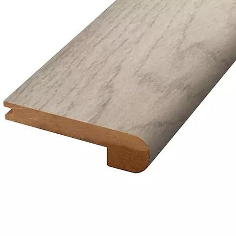 Mohawk Beachside Villa Trim Flush Stair Nose Ocean Pearl HIckory