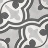 Tile Collection Form 8x8 Baroque Decorative Tile Ice