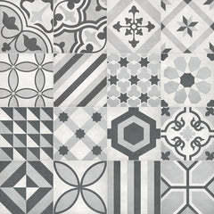 Tile Collection Form 8x8 Blend Decorative Tile Ice