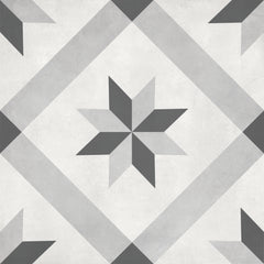 Tile Collection Form 8x8 Compass Decorative Tile Ice