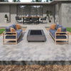 Arterra Porcelain Paver Fossil Snow Pattern Kit Outdoor Scene 2
