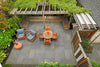 Arterra Porcelain Paver Fossil Snow Pattern Kit Outdoor Scene