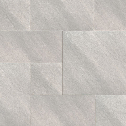 Arterra Porcelain Paver Fossil Snow Pattern Kit Swatch