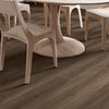Shaw Vinyl Floorte Aspire Natural Bevel Frontier Brown Room Scene