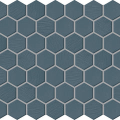 Daltile Keystones Mosaic Hexagon 2"x2" Galaxy