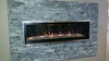 MSI Ledgestone Veneer - Glacial Black Panel - Split Face Room Scene