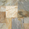 Quartize Tile Collection Golden White - Ashler Pattern Swatch