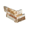 MSI Ledgestone Veneer - Golden White Corner - Split Face Swatch