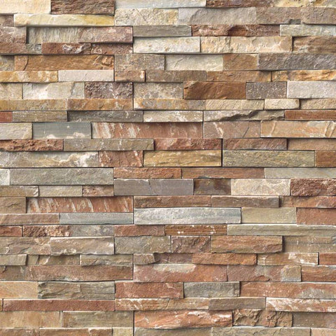 MSI Ledgestone Veneer - Golden White Panel- Split Face Swatch