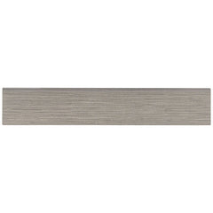 Focus Porcelain Tile Collection Graphite - 3"x18" Bullnose Swatch
