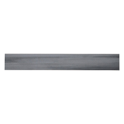 Watercolor Porcelain Tile Collection Graphite - 3.5"x24" Bullnose