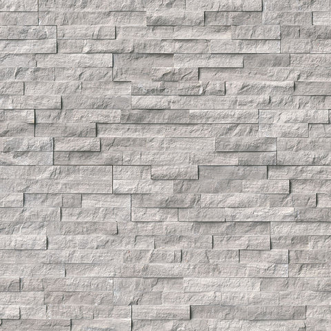 MSI Ledgestone Veneer - Gray Oak Panel - Split Face Swatch