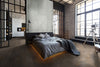 DURBAN GREY PORCELAIN TILE 24"x48" MATTE Room Scene