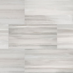 Watercolor Porcelain Tile Collection Grigio - 12"x24" Swatch