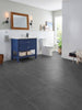 Dimensions Porcelain Tile Collection Gris - 24"x24" Room Scene