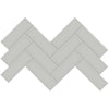 Tile Collection Soho 8x16 Herringbone Mosaic Tile Loft Grey