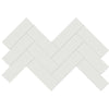 Tile Collection Soho 8x16 Herringbone Mosaic Tile Vintage Grey