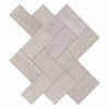 Daltile Advantage Herringbone Matte Trumpet Grey