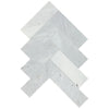Daltile Gamma Mosaic Herringbone 2x6 Mystic