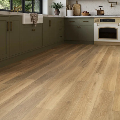 Mannington Adura Rigid Plank Highland Oak Forest Glen Room Scene Square